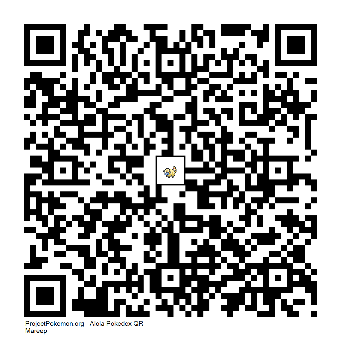 Cdigo QR de Mareep